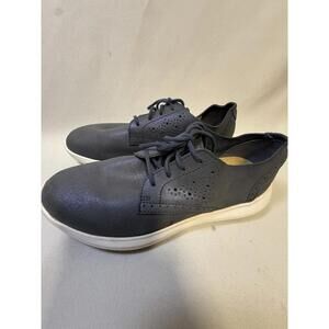 Footjoy Flex LX Spikeless golf shoe navy with slight sparkle size 6